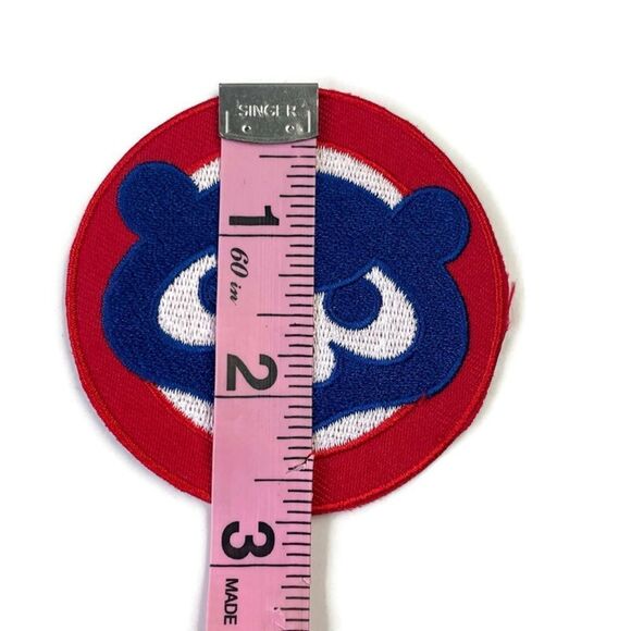 Vintage Chicago Cubs Logo Embroidered Patch - Picture 2 of 3